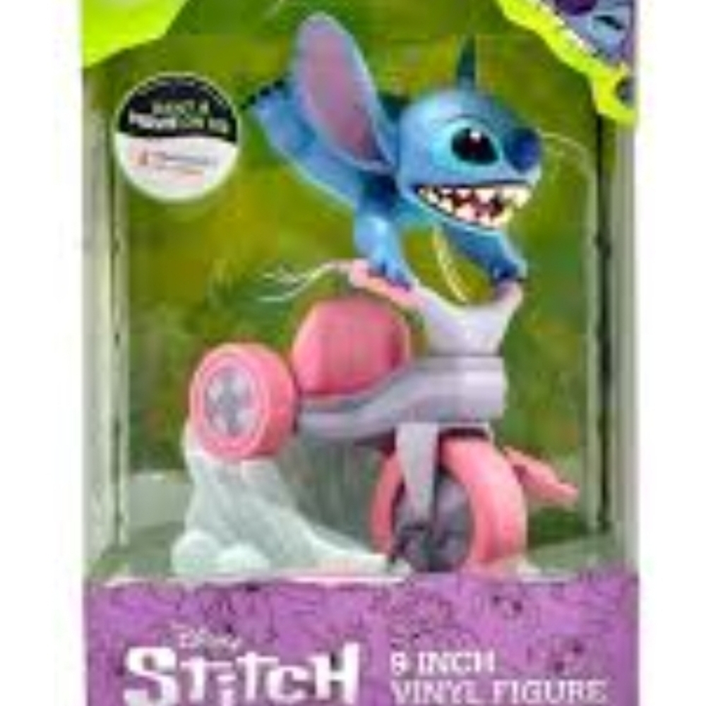 Disney Stitch Vinyl Figure - Blue and Pink